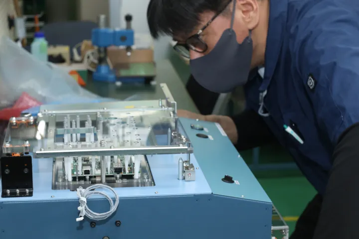ファンクション治具の出荷確認